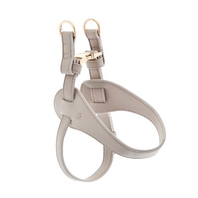 FERRIBIELLA Harnais Chien Cuir Réglable Confort - Tartan
