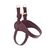 FERRIBIELLA Harnais Chien Cuir Réglable Confort - Bordeaux