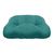 FERRIBIELLA Oreiller ovale pour un confort douillet - Bleu Pétrole / 90cm