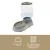 FERRIBIELLA Distributeur Nourriture Automatique - 3500ml