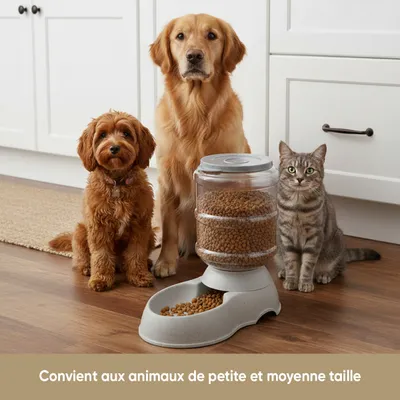 FERRIBIELLA Distributeur Nourriture Automatique - 3500ml