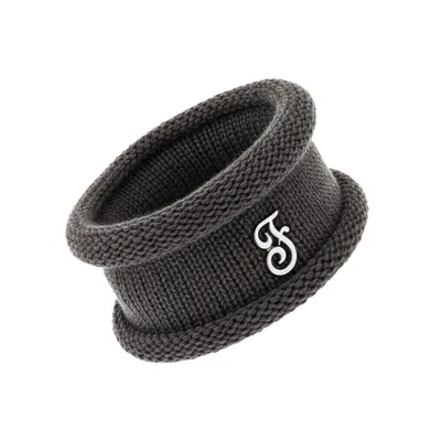 FERRIBIELLA Cache-Cou Chien Doux & Chaud Hiver - Gris