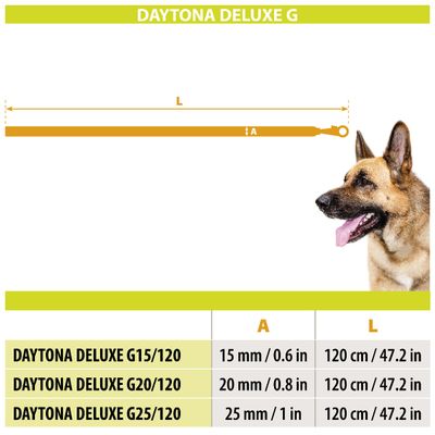 Ferplast - Laisse Réfléchissante - DAYTONA DELUXE