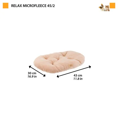 Ferplast - Coussin pour chiens et chats - RELAX MICROFLEECE