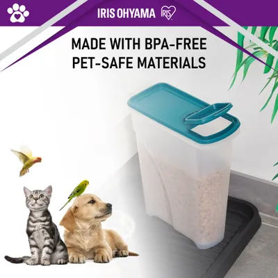 Boite Croquette hermétique légère, Plastique, pour Chien, Chat Boite Croquette hermétique légère, Plastique, pour Chien, Chat