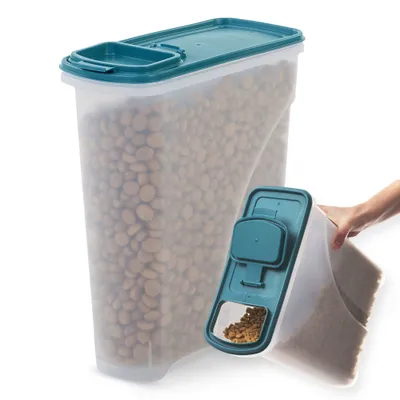 Boite Croquette hermétique légère, Plastique, pour Chien, Chat Boite Croquette hermétique légère, Plastique, pour Chien, Chat