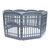 8 Panneaux (H90cm) / Porte / Gris