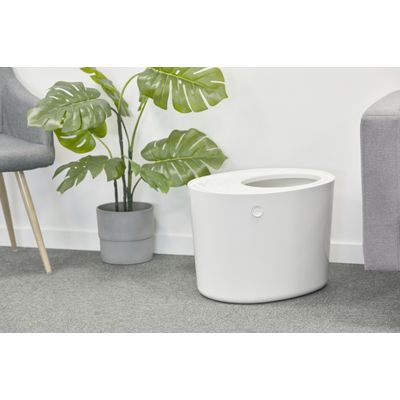 Maison de Toilette pour Chat avec Pelle, Max 7 kg, Ouverture en Haut