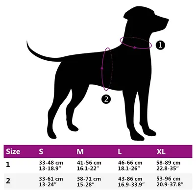 vidaXL Harnais pour chien - Réglable, anti-traction