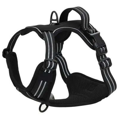 vidaXL - Harnais pour chien - Réglable et Réfléchissant