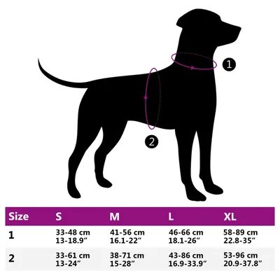 vidaXL - Harnais pour chien - Réglable et Réfléchissant