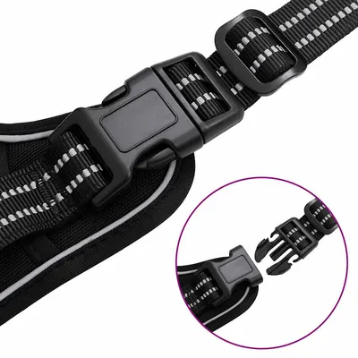 vidaXL - Harnais pour chien - Anti-traction réglable vidaXL - Harnais pour chien - Anti-traction réglable