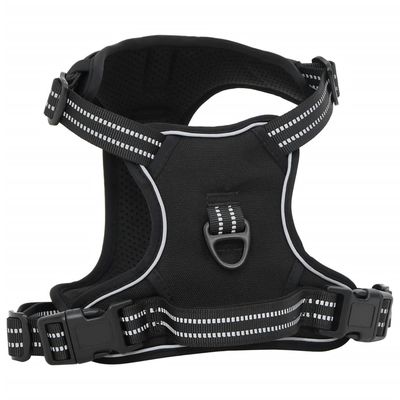 vidaXL - Harnais pour chien - Réglable, anti-traction, réfléchissant