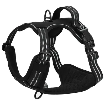 vidaXL - Harnais pour chien - Réglable, anti-traction, réfléchissant vidaXL - Harnais pour chien - Réglable, anti-traction, réfléchissant