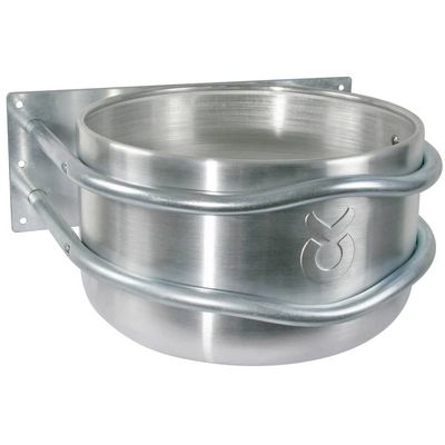 Kerbl - Bol de nourriture - Aluminium 18 L