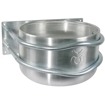 Kerbl - Bol de nourriture - Aluminium 18 L Kerbl - Bol de nourriture - Aluminium 18 L