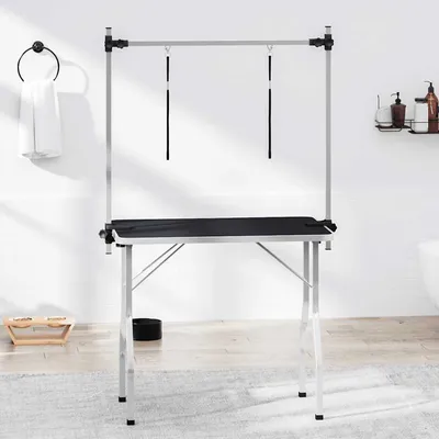 vidaXL - Table de toilettage - Acier inoxydable vidaXL - Table de toilettage - Acier inoxydable