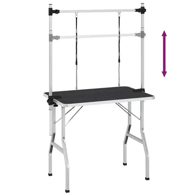 vidaXL - Table de toilettage - Acier inoxydable vidaXL - Table de toilettage - Acier inoxydable