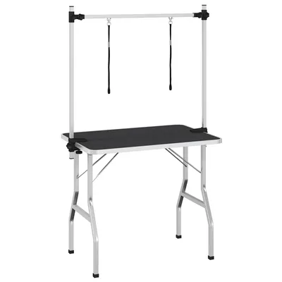 vidaXL - Table de toilettage - Acier inoxydable vidaXL - Table de toilettage - Acier inoxydable
