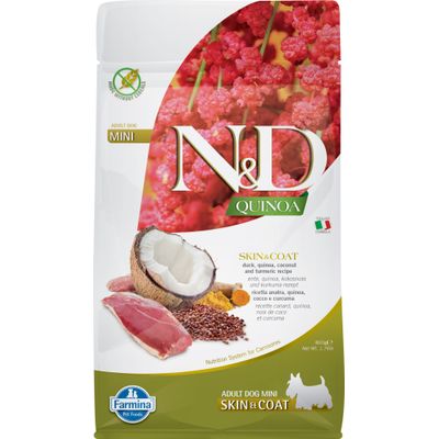 N&D - Aliment Chien - Quinoa Skin & Coat Canard