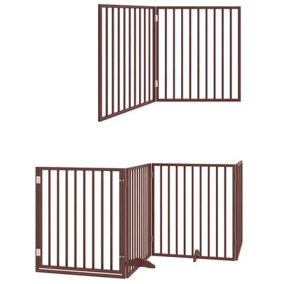 vidaXL - Barrière pour chien - Pliable 10 panneaux