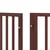 vidaXL - Barrière pour chien - Pliable 12 panneaux bois
