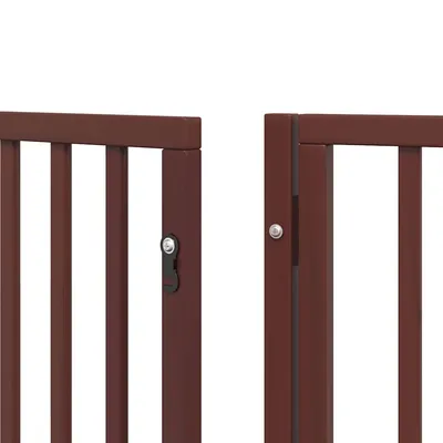 vidaXL - Barrière pour chien - Pliable 12 panneaux bois
