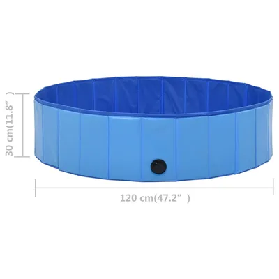 vidaXL - Piscine pour chiens - Pliable