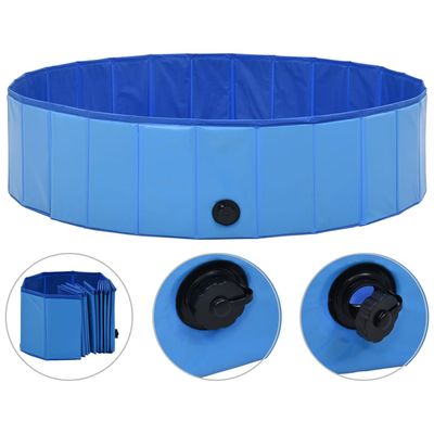 vidaXL - Piscine pour chiens - Pliable