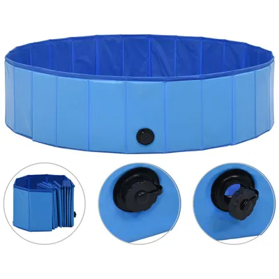 vidaXL - Piscine pour chiens - Pliable