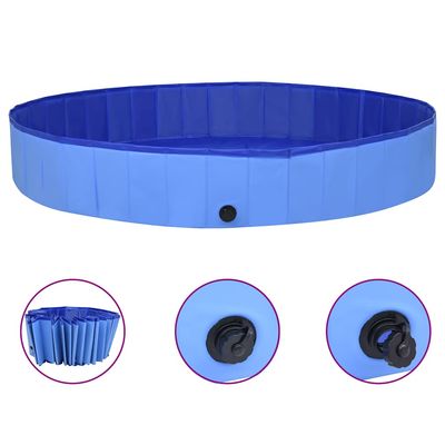 vidaXL - Piscine pour chiens - Pliable