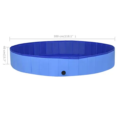 vidaXL - Piscine pour chiens - Pliable