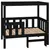vidaXL lit pour chien Bois de pin vidaXL lit pour chien Bois de pin