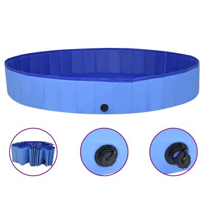vidaXL - Piscine pour chiens - Pliable