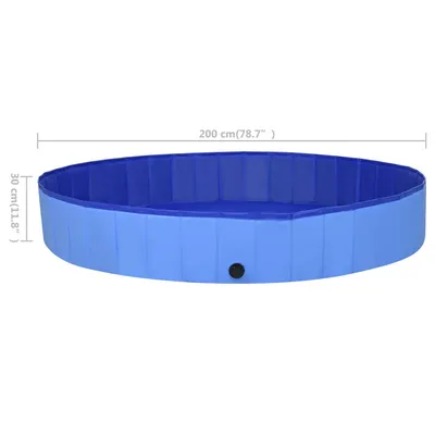 vidaXL - Piscine pour chiens - Piscine pliable vidaXL - Piscine pour chiens - Piscine pliable