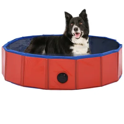 vidaXL - Piscine pour chiens - Pliable