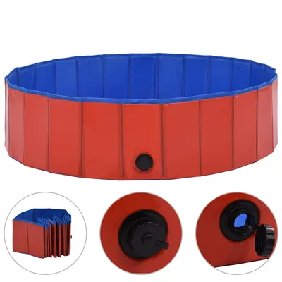 vidaXL - Piscine pour chiens - Pliable