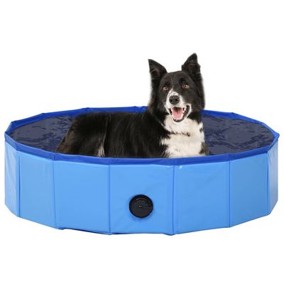 vidaXL - Piscine pour chiens - Pliable 80x20 cm