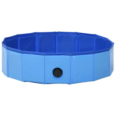 vidaXL - Piscine pour chiens - Pliable 80x20 cm