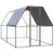 vidaXL cage pour poulets Acier