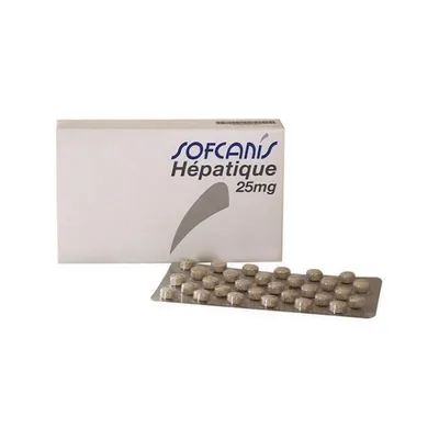 LABORATOIRE MOUREAU - SOFCANIS HEPATIQUE 25 MG - MOUREAU LABORATOIRE MOUREAU - SOFCANIS HEPATIQUE 25 MG - MOUREAU