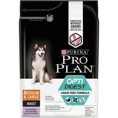 PROPLAN - Croquettes Chien - Sensitive Digestion Grain Free Dinde
