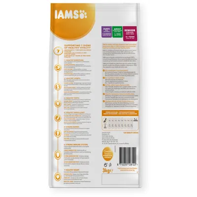 IAMS - Croquettes Chien Senior S/M - Vitality
