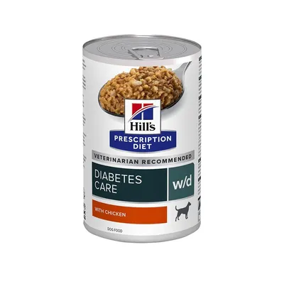 HILL'S - Hill's Prescription Diet W/D Chien – Pâtée Poulet Poids Diabète HILL'S - Hill's Prescription Diet W/D Chien – Pâtée Poulet Poids Diabète