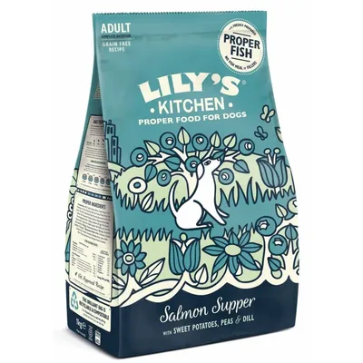 LILY'S KITCHEN - Croquettes Chien Sans Céréales Saumon
