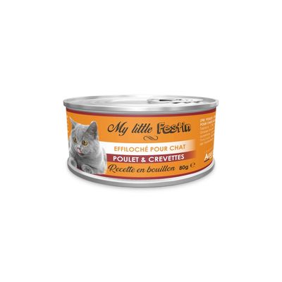 My Little Festin - Bouillon Poulet Crevettes 80g