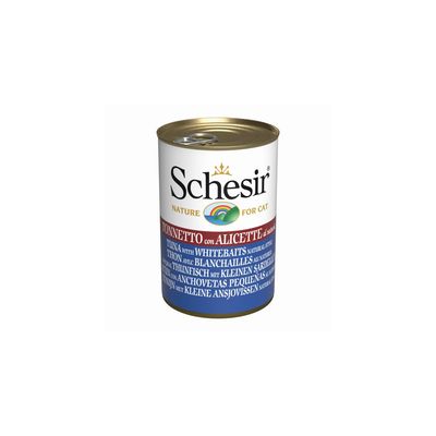 SCHESIR - Pâtée Chat - Naturel Thon Blanchailles