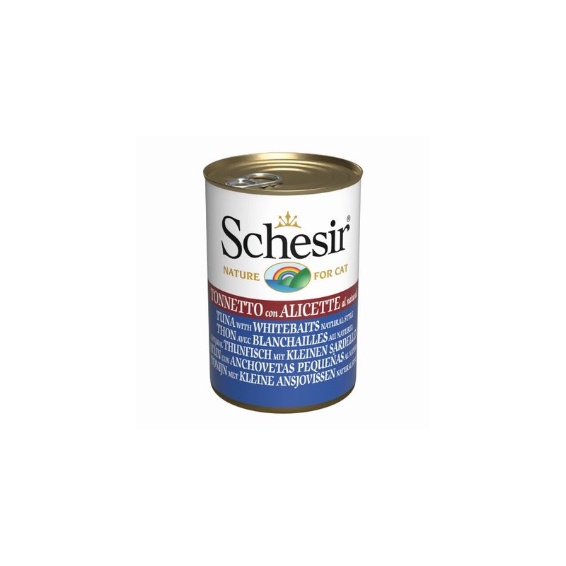 SCHESIR - Pâtée Chat - Naturel Thon Blanchailles