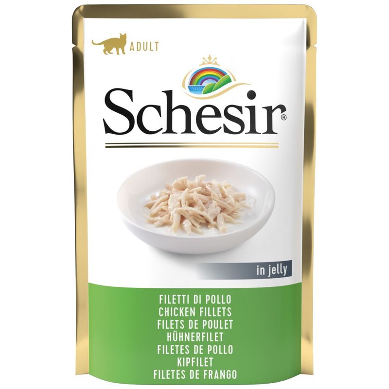 - Pâtée en gelée thon/poulet chat (sachet 85g) - SCHESIR