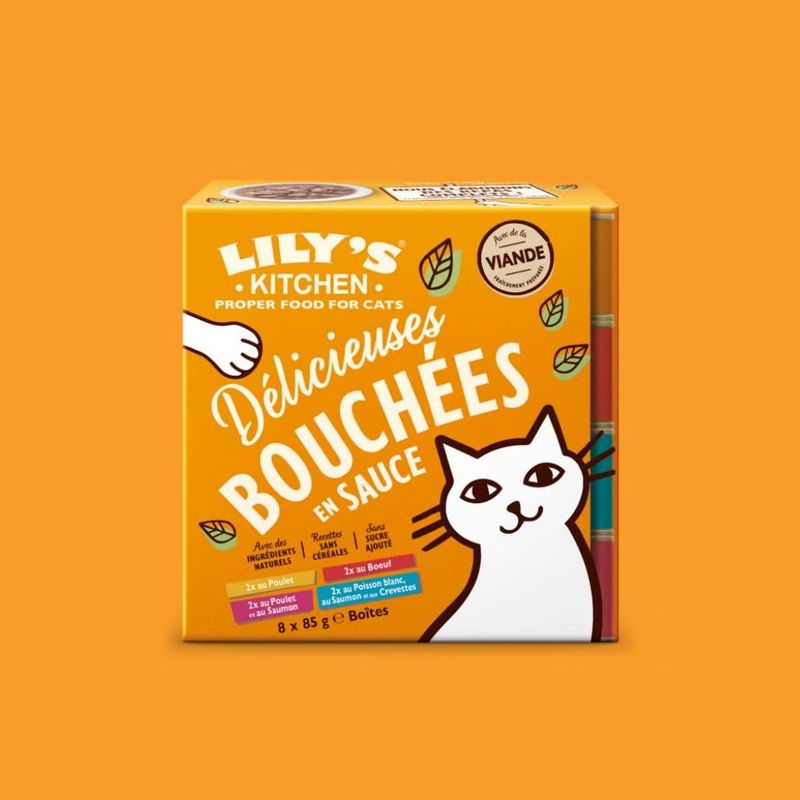 LILY'S KITCHEN - Pâtée Chat Sans Céréales Multipack